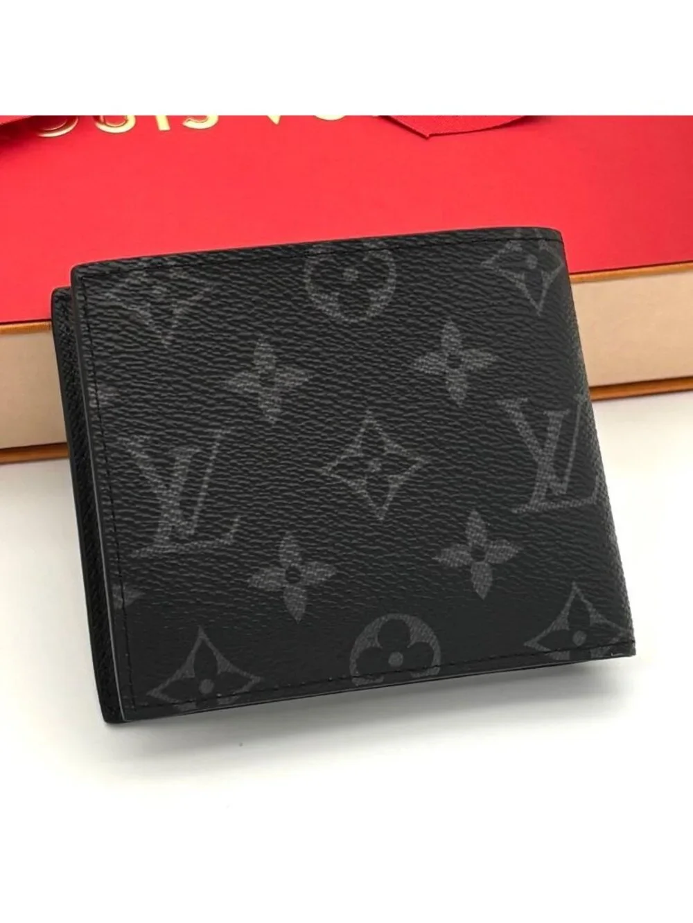 Louis Vuitton Almost Wallet Portefeuille Marco Monogram Eclipse